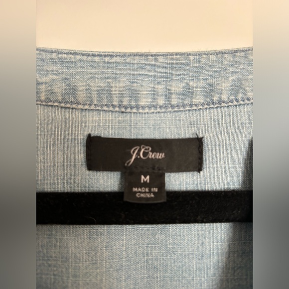 J.Crew bell sleeve chambray top - Picture 5 of 5